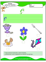 Ç Sesi Çalışma Sayfaları